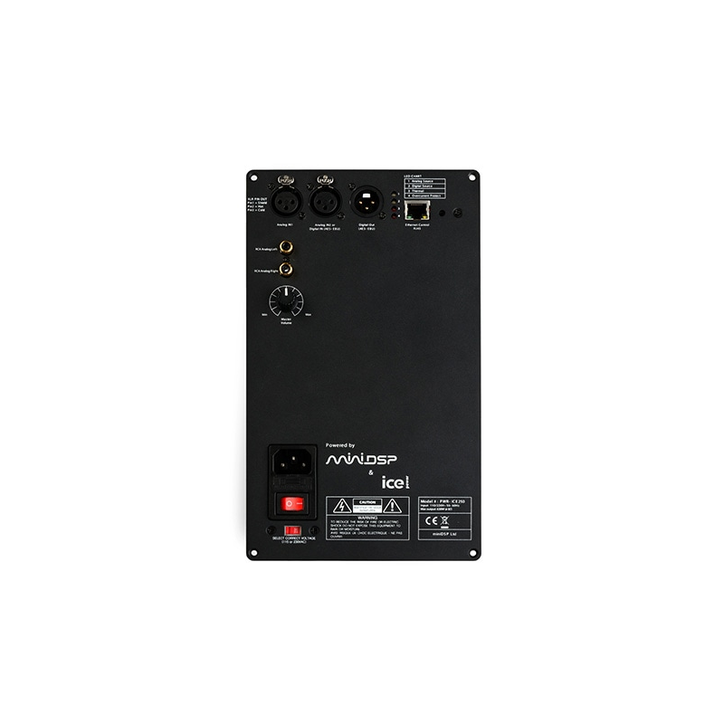 miniDSP PWR-ICE250 - plate amp with DSP technology