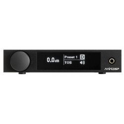 With customer's fingerprints: miniDSP SHD Studio - digital pre amplifier with room correction